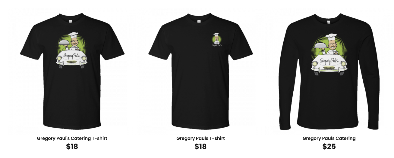 Gregory Paul’s Swag Merchandise to purchase